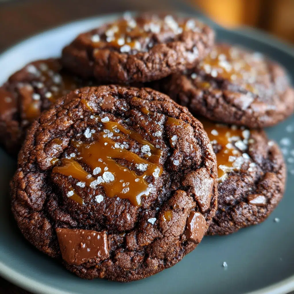 Caramel Chocolate Cookies