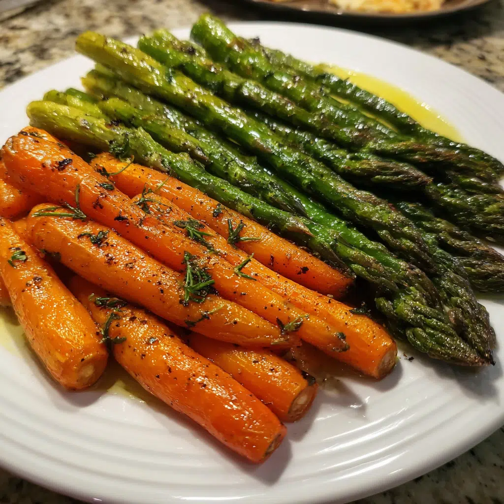 Roasted Asparagus & Carrots