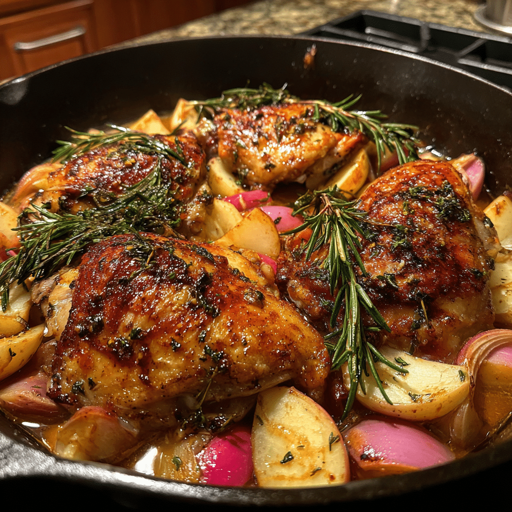 Rosemary Apple Cider Chicken