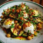 Tory Grilled Zucchini Chickpea Salad