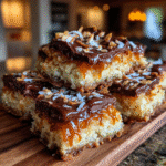 Caramel Coconut Bars