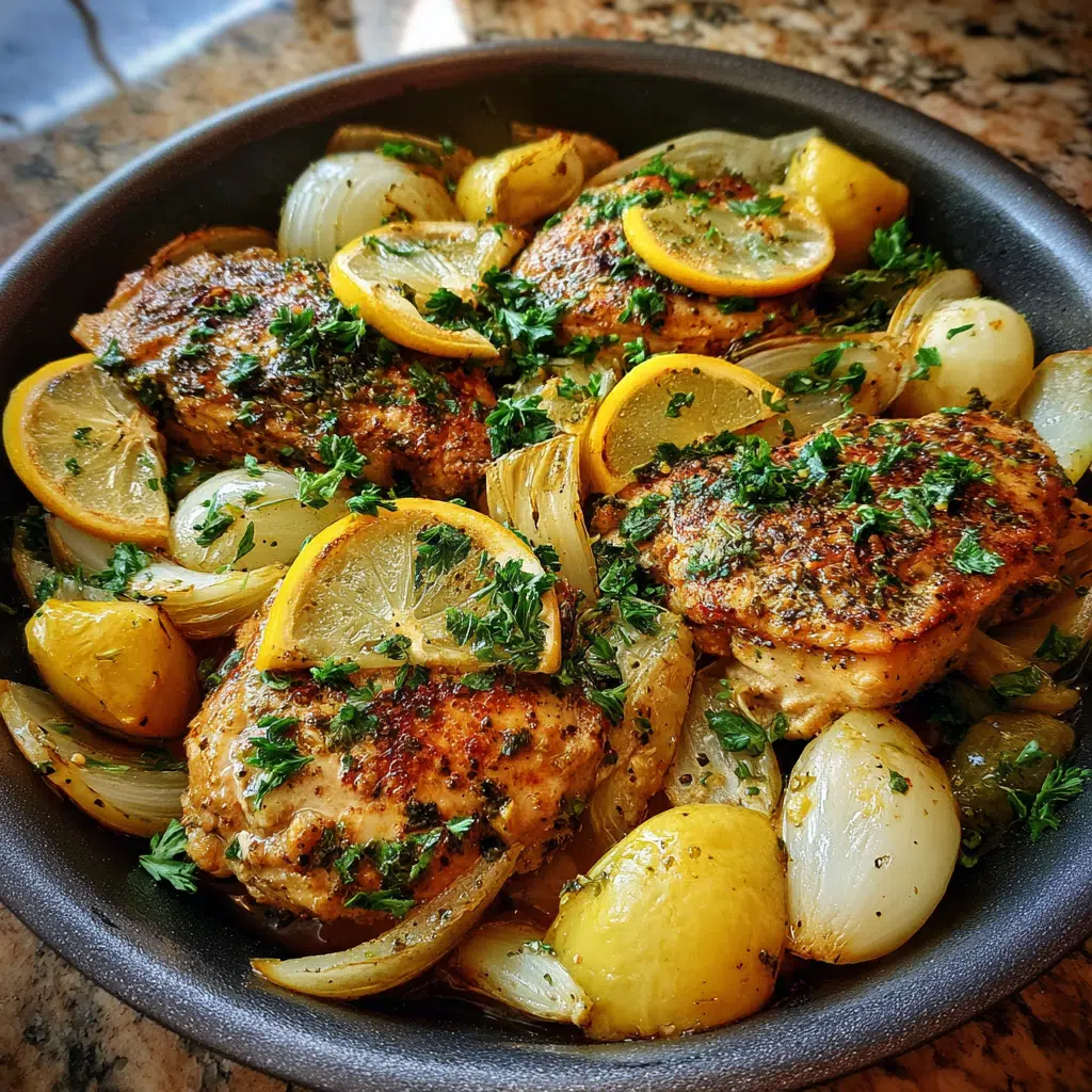 Mediterranean Lemon Chicken