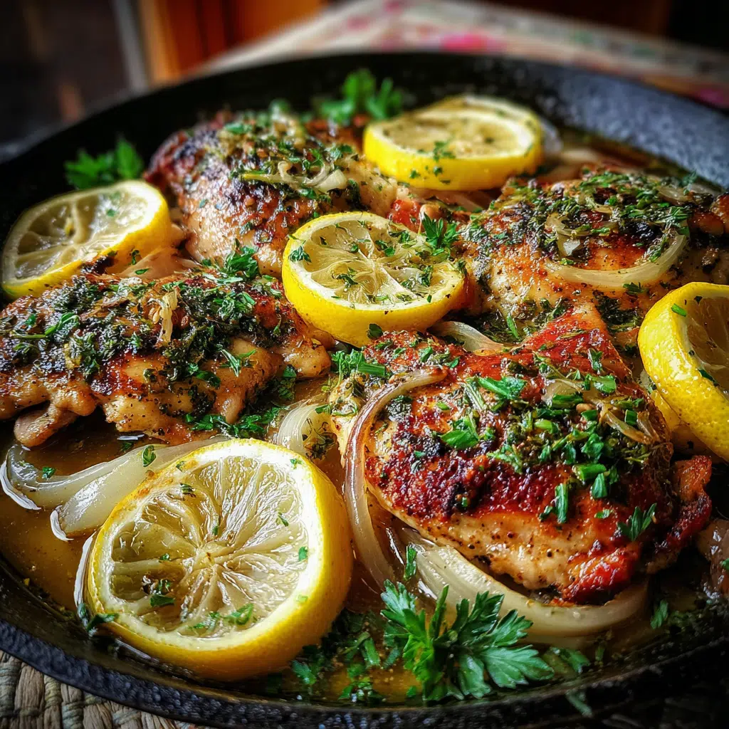 Mediterranean Lemon Chicken 