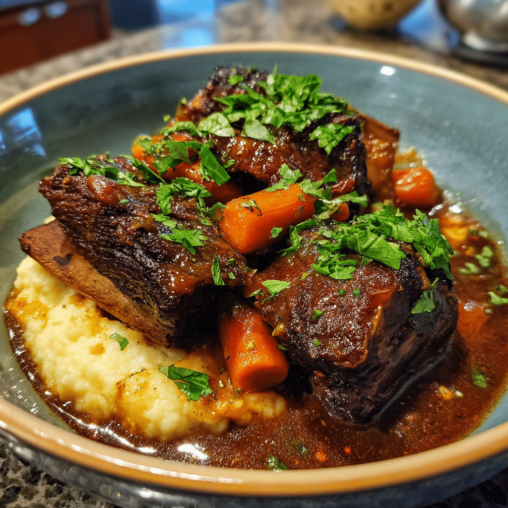 Slow Cooker Beef Short Ribs