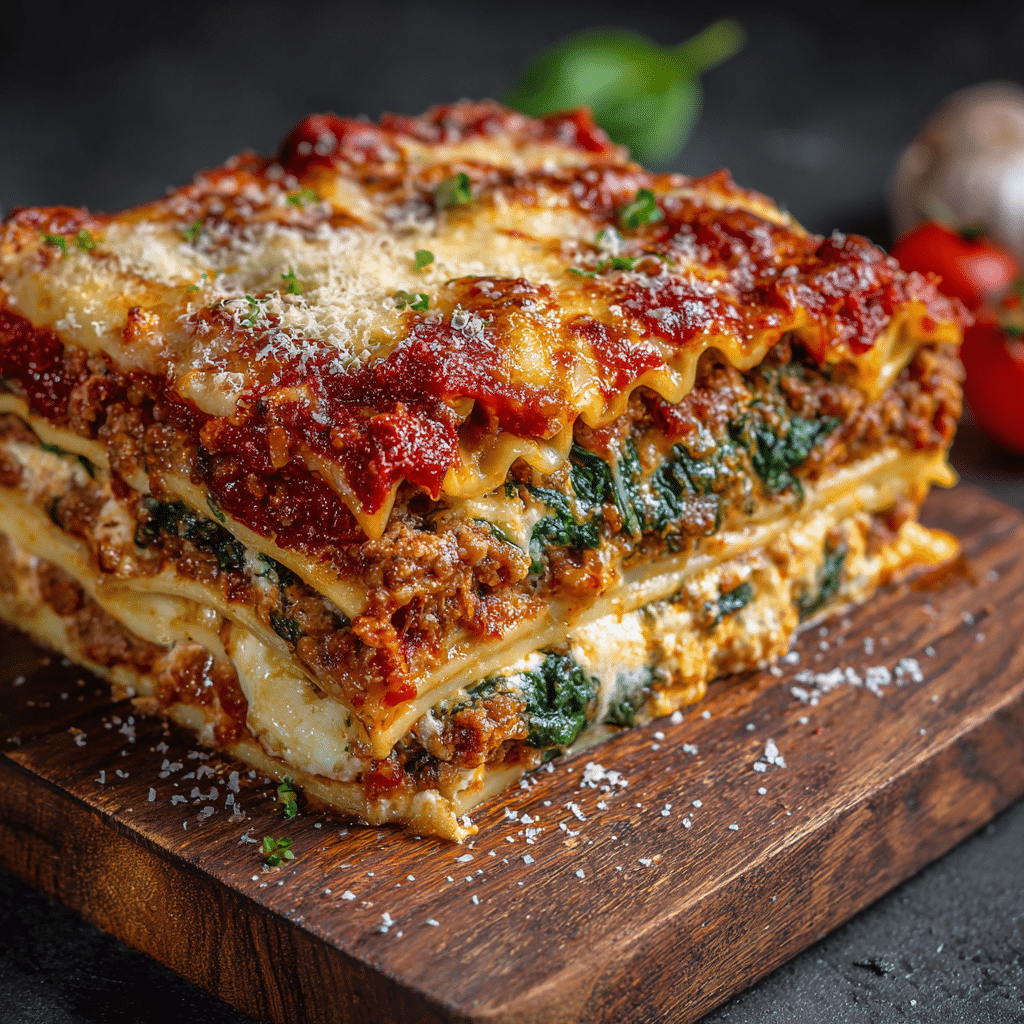 Bloody Vampire Lasagna