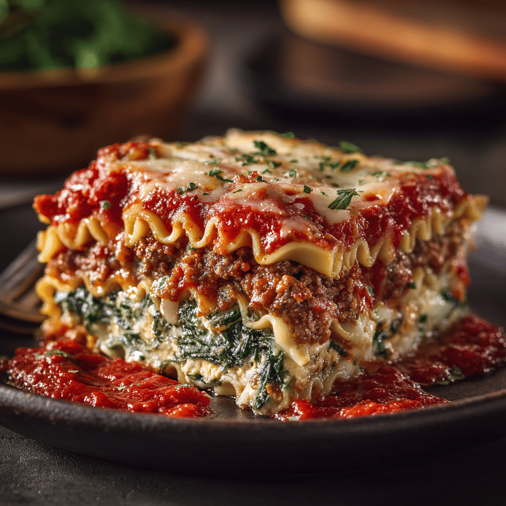 Bloody Vampire Lasagna