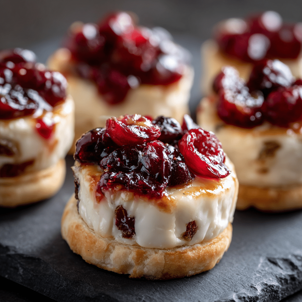 Cranberry Brie Bites Recipe