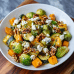 Roasted Zucchini Brussels Sprouts Butternut Squash