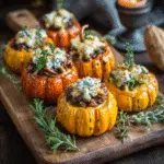Savory Stuffed Mini Pumpkins