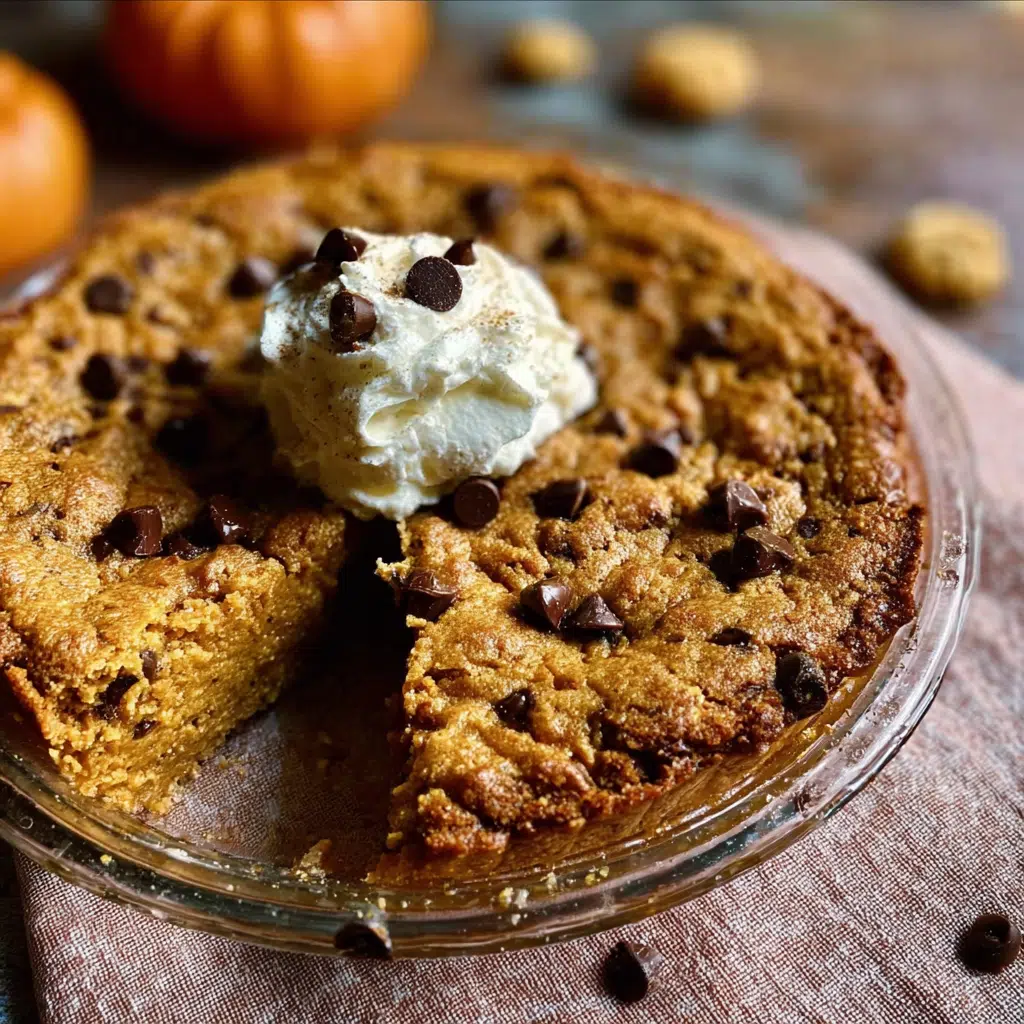 Pumpkin Cookie Pie