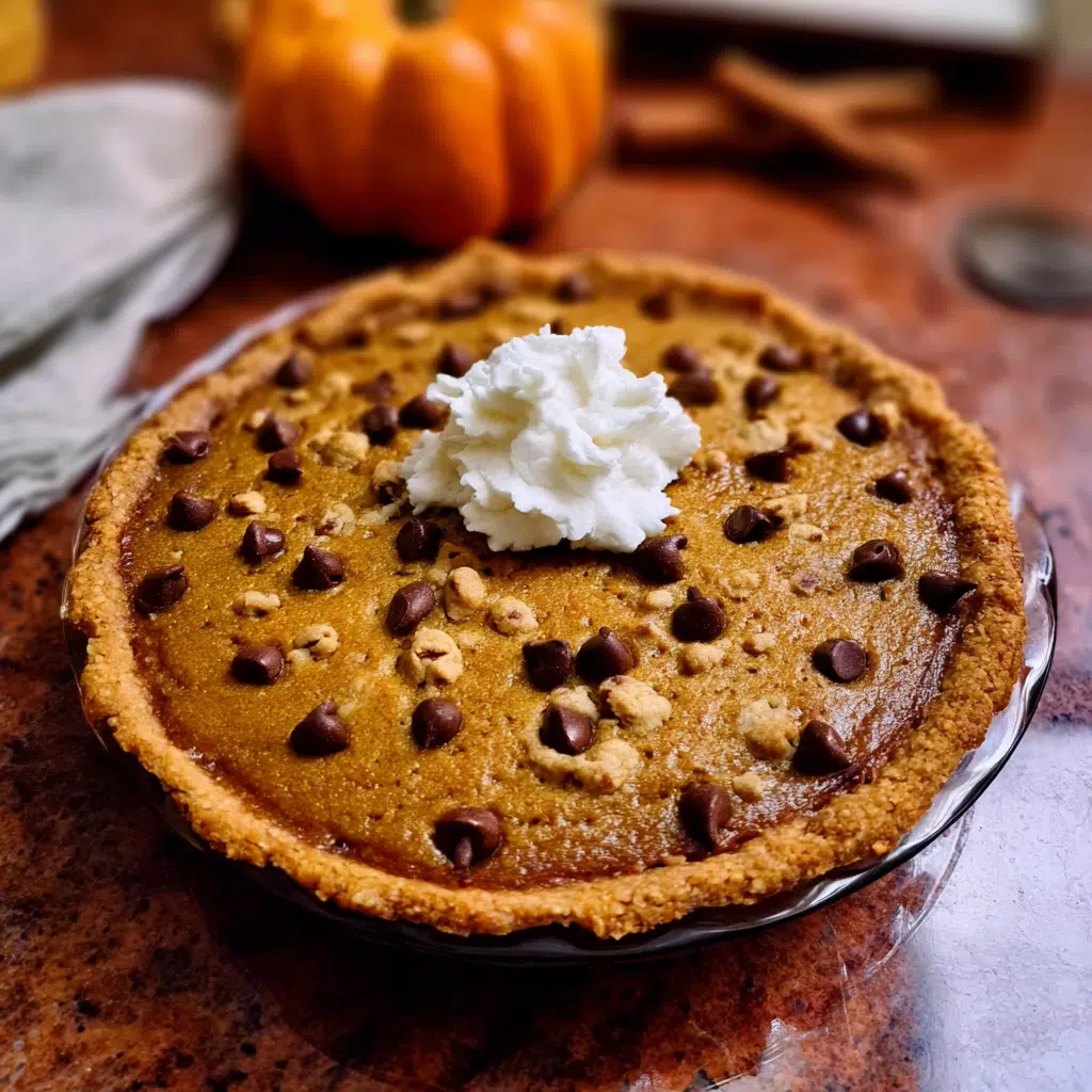 Pumpkin Cookie Pie