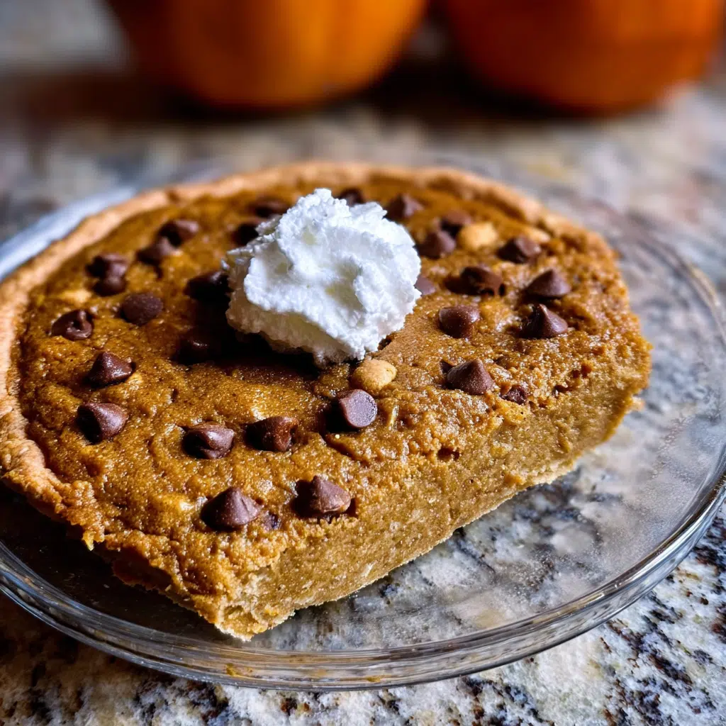 Pumpkin Cookie Pie