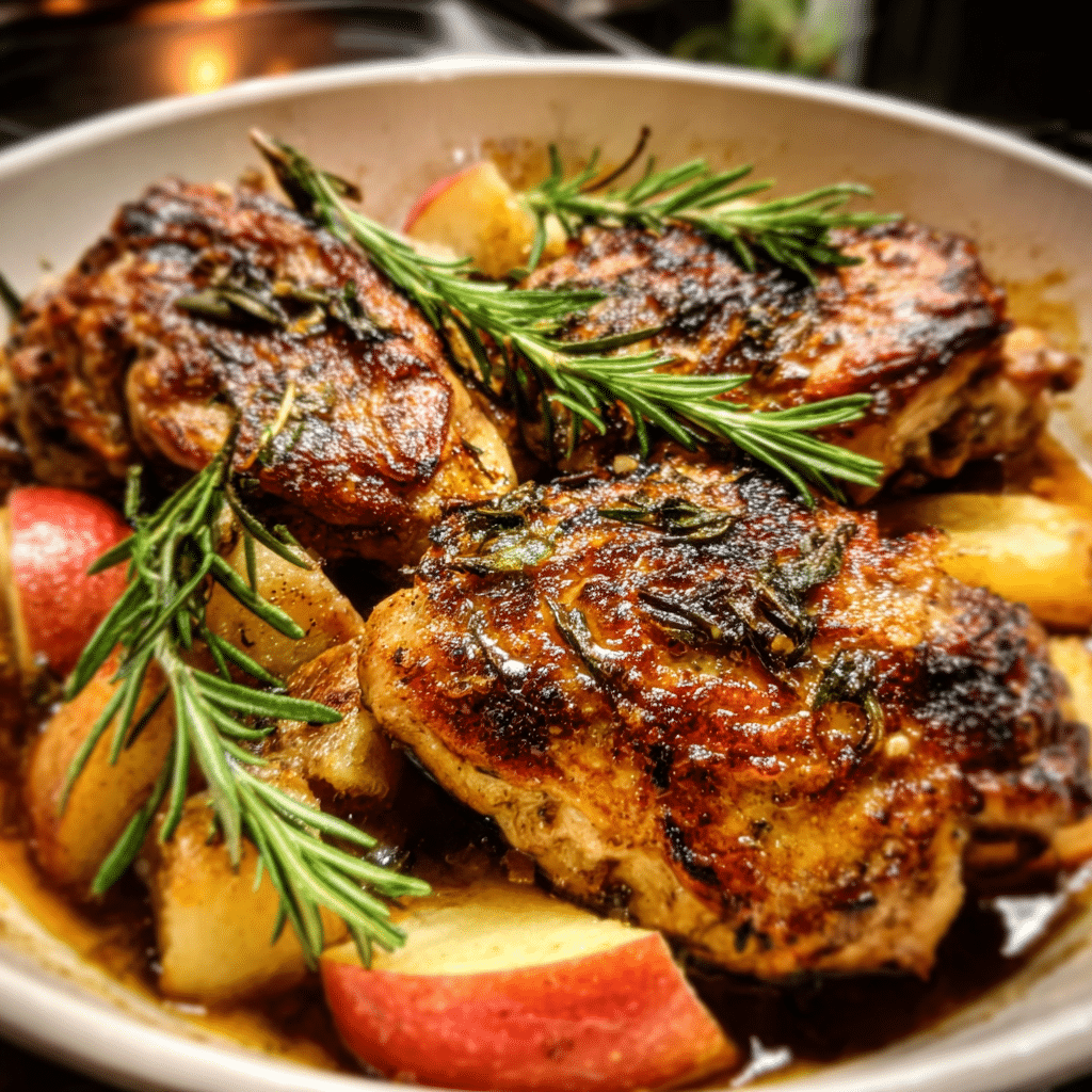 Rosemary Apple Cider Chicken