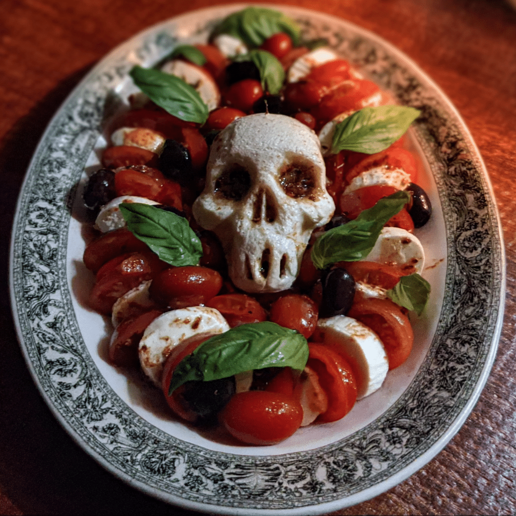 Creepy Caprese Salad