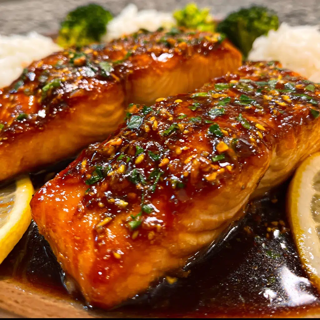 Garlic Salmon 