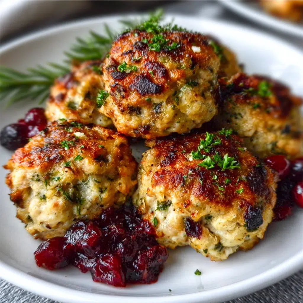 Turkey Stuffing Balls