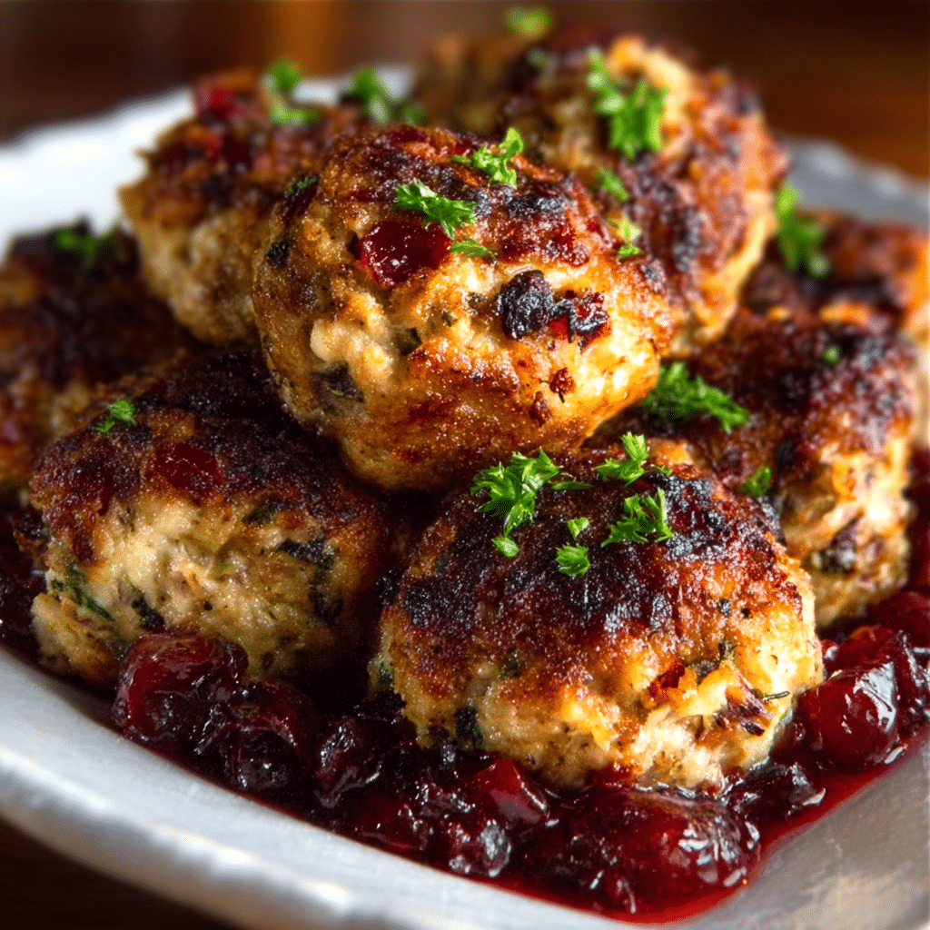 Turkey Stuffing Balls