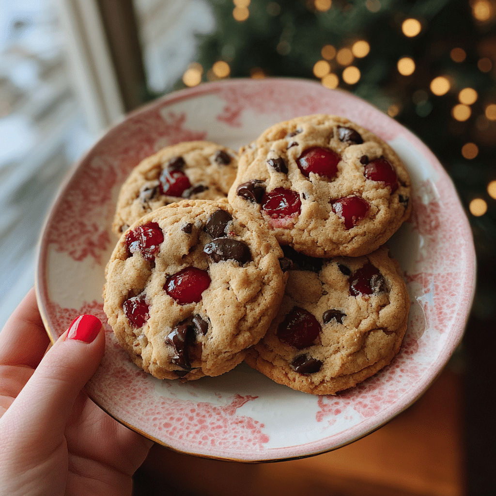 Maraschino Cherry Chocolate Chip Cookies: Sweet Bliss Baked!