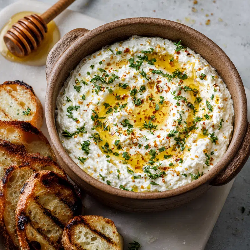 Whipped Feta Dip with Honey: Creamy Magic in Minutes!