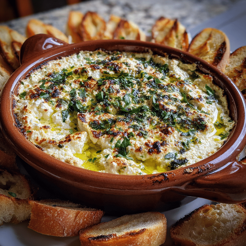 Green Olive and Feta Cheese Dip: A Mediterranean Flavor Explosion!