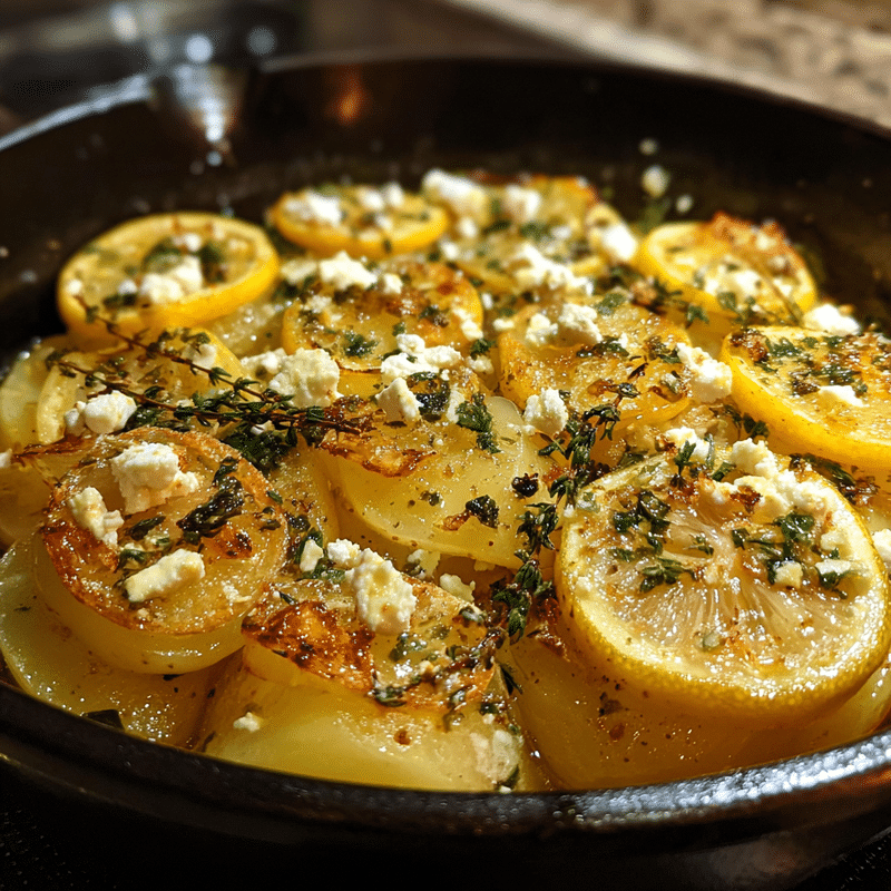 Lemon Feta Potato Dish: 5 Mouthwatering Recipes Revealed