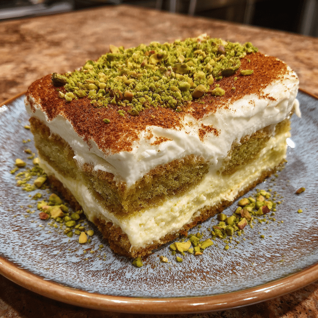 How to Master Creamy Pistachio Tiramisu Like a Pro Chef