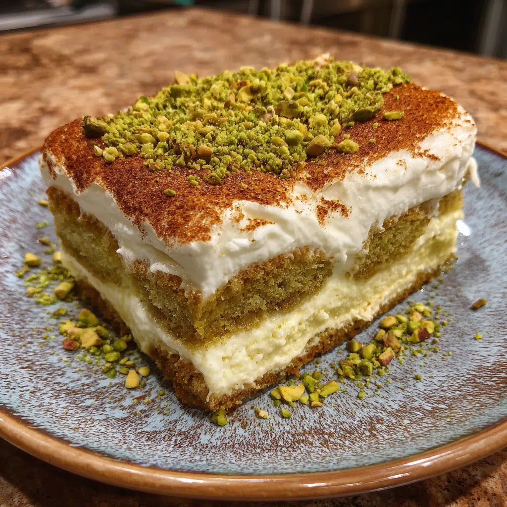 How to Master Creamy Pistachio Tiramisu Like a Pro Chef