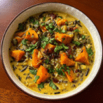 Nourishing Vegan Pumpkin Wild Rice Soup: Cozy Comfort!