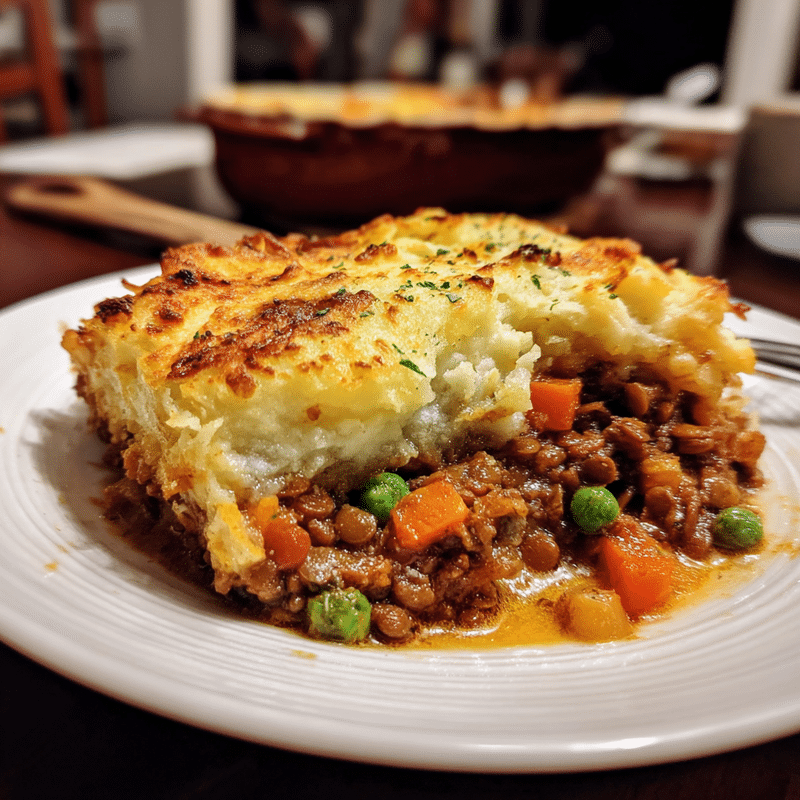 Fall Lentil Shepherd's Pie: Cozy Comfort in One Dish