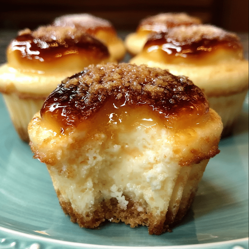Vanilla Bean Crème Brûlée Cupcakes: Decadent Dessert Magic!