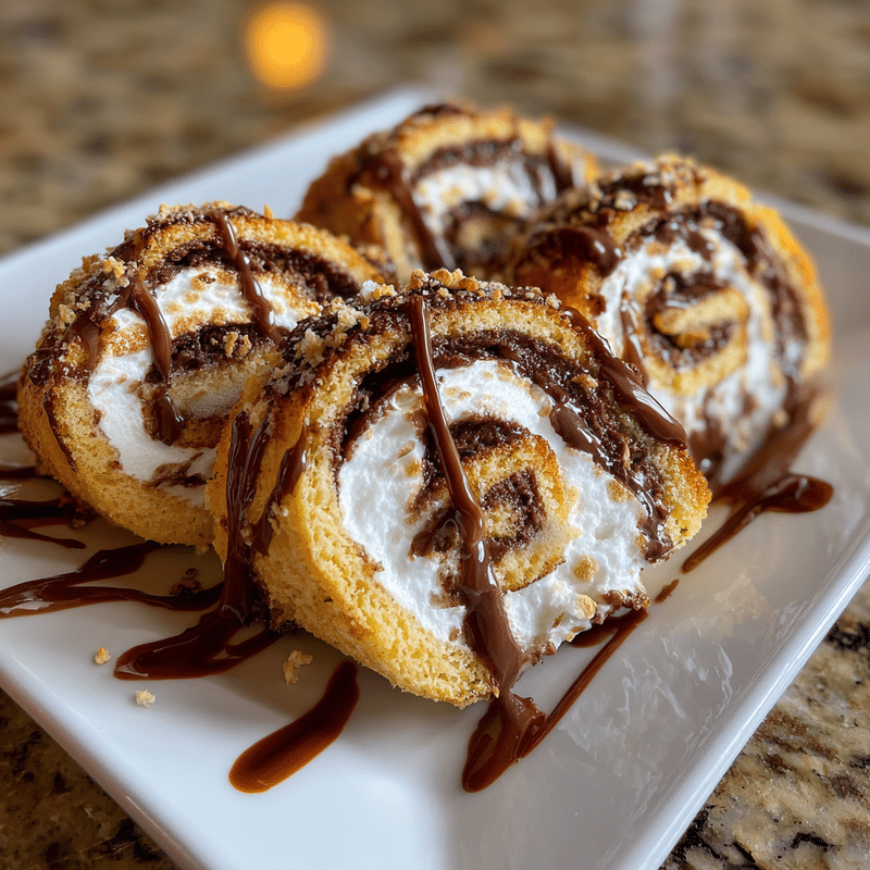 Soft S'mores Roll-Ups: Ooey-Gooey Dessert Magic Revealed!