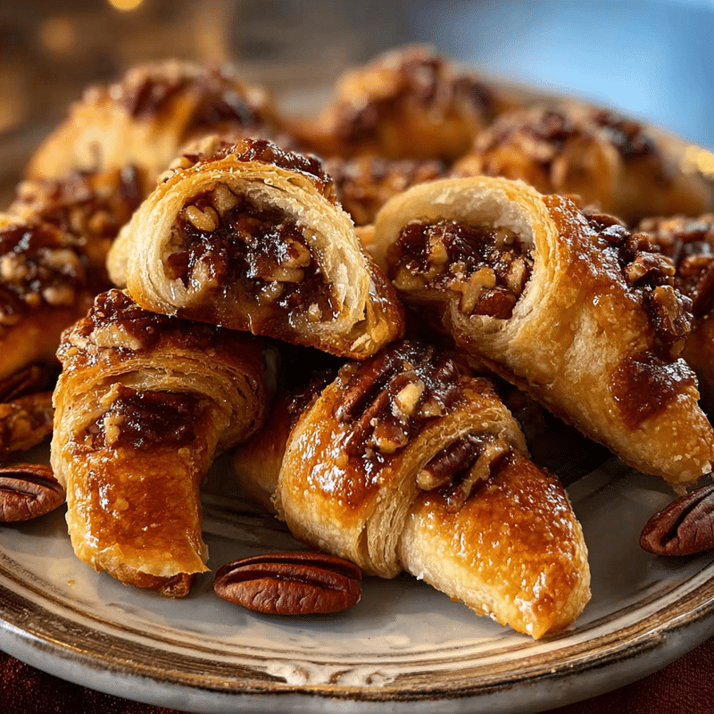 Pecan Pie Crescent Bites Gooey: Sweet Southern Bliss