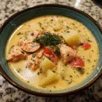 Cozy Salmon Chowder Creamy: A Comforting Bowl of Warmth