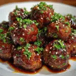 Crockpot Honey Garlic Meatballs: Slow Cooker Magic!
