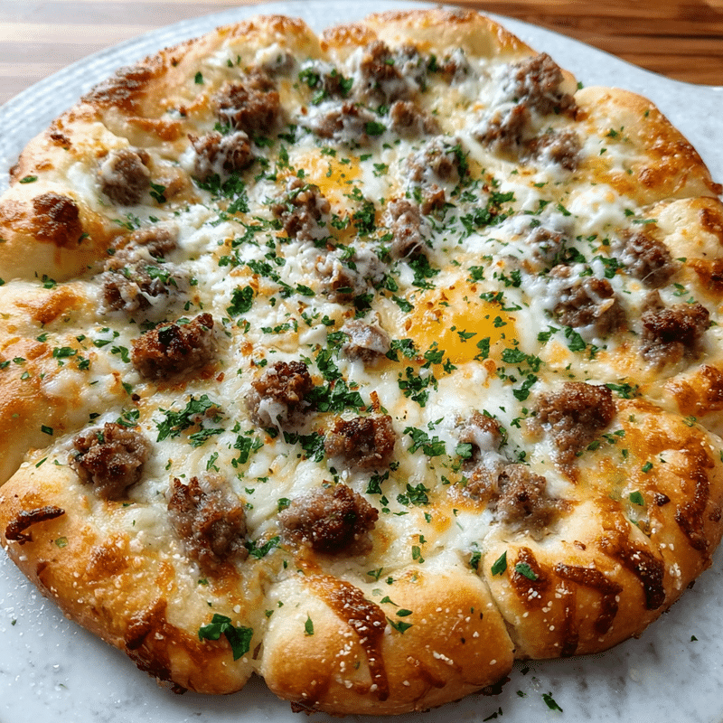 How Biscuits and Sausage Gravy Breakfast Pizza Steals the Morning