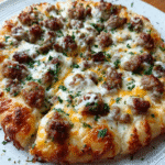 How Biscuits and Sausage Gravy Breakfast Pizza Steals the Morning