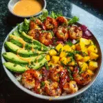 Shrimp and Avocado Bowls with Mango Salsa: Best Summer Recipe