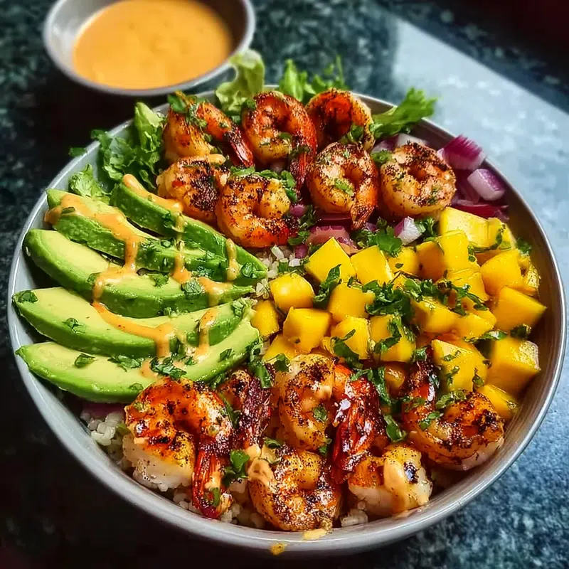 Shrimp and Avocado Bowls with Mango Salsa: Best Summer Recipe