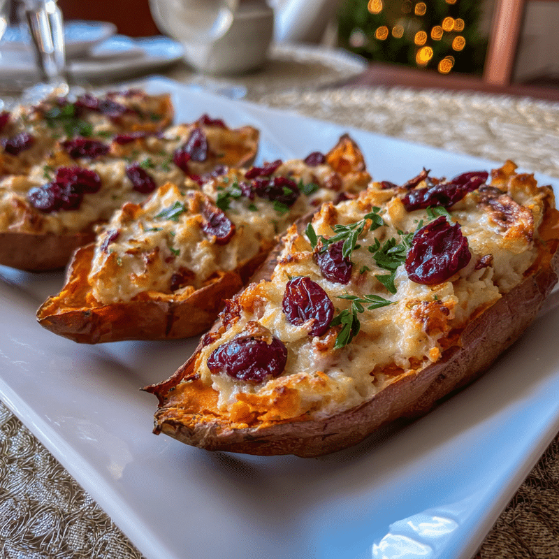 Cranberry Apple Sweet Potatoes: A Festive Side Dish Delight!