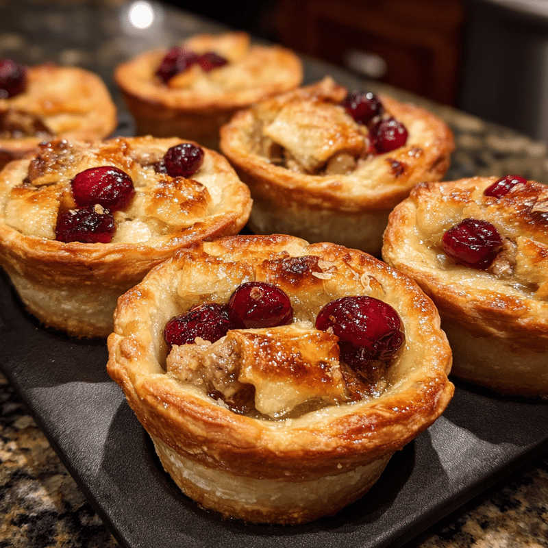 Mini Turkey Cranberry Pies: 5 Festive Bites Everyone Will Love