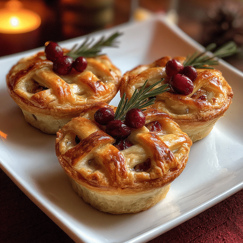 Mini Turkey Cranberry Pies: 5 Festive Bites Everyone Will Love