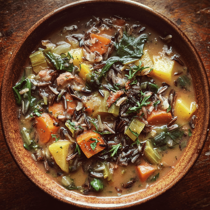 How to Make Autumn Wild Rice Soup Like a Pro Chef