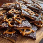 Best Salted Caramel Pretzel Bark: Easy Homemade Treat!