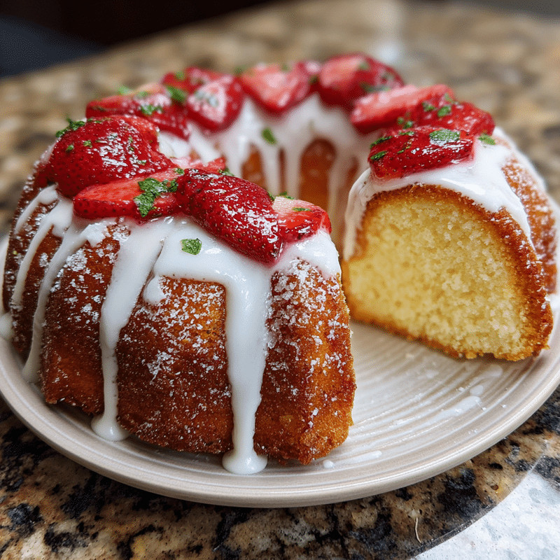 Sweet Strawberry Pound Cake: Why You'll Fall in Love Today!