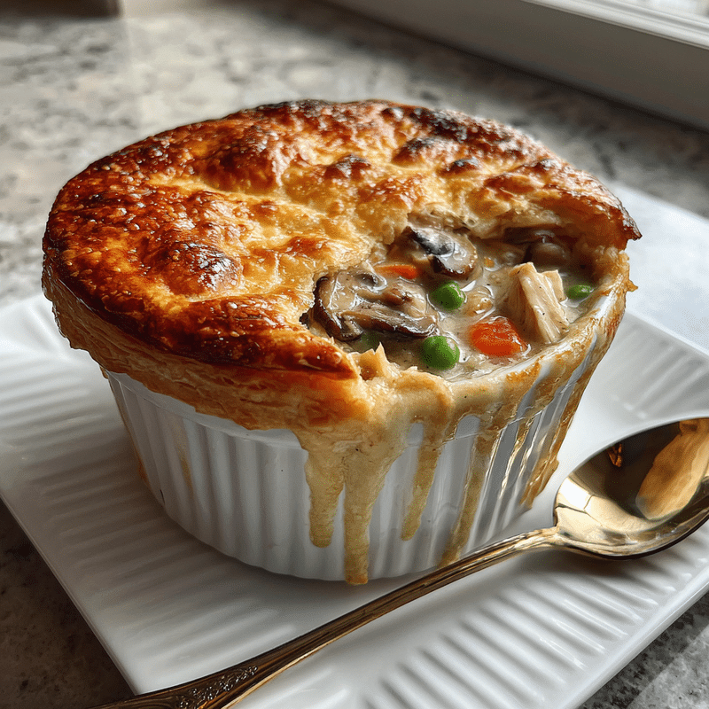 How to Cozy Up with This Delicious Chicken Mushroom Pot Pie Recipe