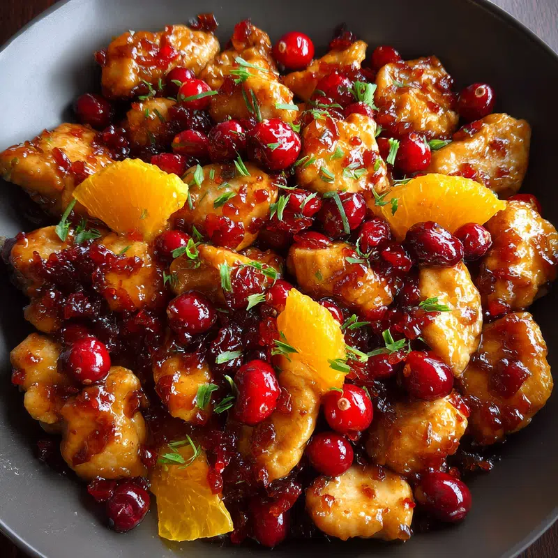 Skillet Cranberry Orange Chicken: 5 Zesty Dinner Delights