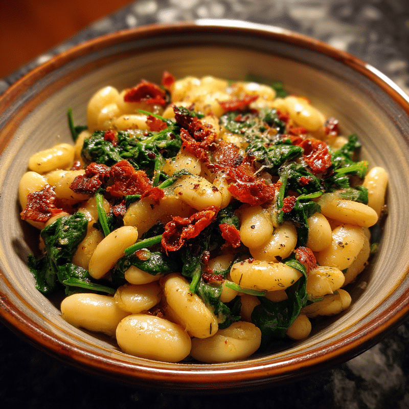 Here are the blog post titles for the focus keyword "TUSCAN BUTTER BEANS WITH SPINACH AND SUN-DRIED TOMATO": 1. Tuscan Butter Beans with Spinach and Sun-Dried Tomato: A Taste of the Mediterranean 2. Why Tuscan Butter Beans with Spinach and Sun-Dried Tomato Should Be Your New Favorite Dish 3. Best Tuscan
