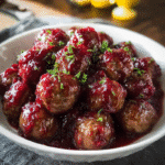 How Christmas Cranberry Meatballs Will Save Your Holiday Meal