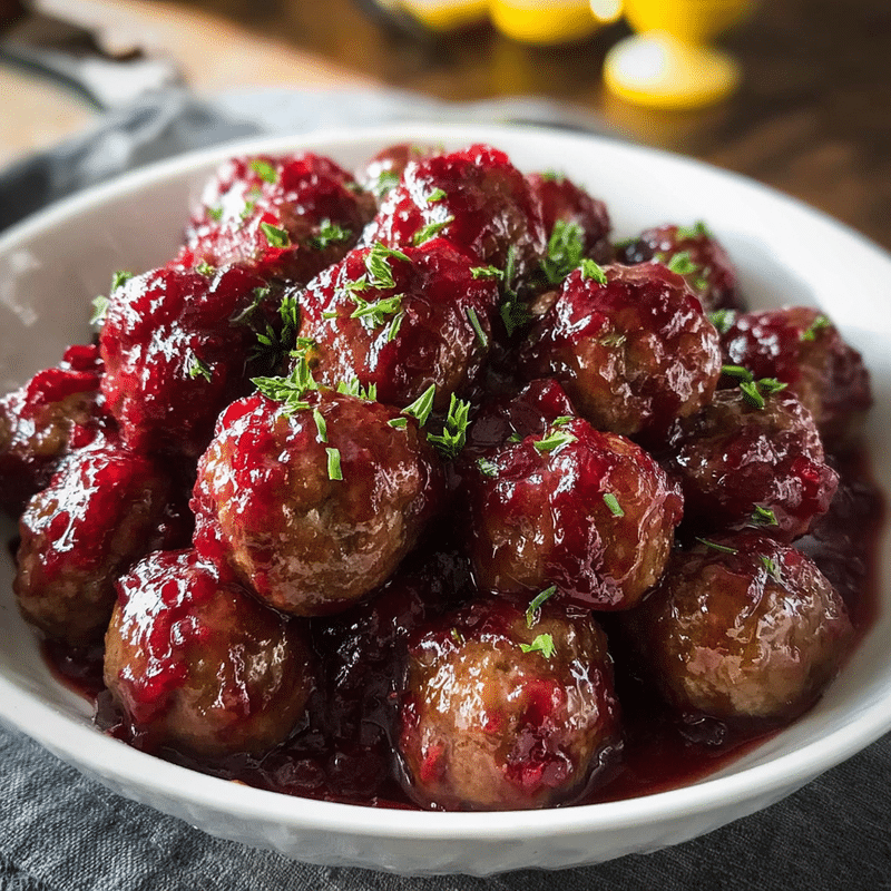 How Christmas Cranberry Meatballs Will Save Your Holiday Meal