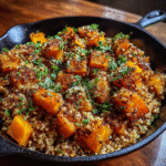 Healthy Fall Recipes: Cozy Roasted Butternut Squash & Quinoa Bowl